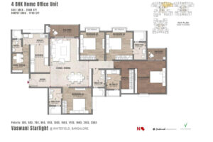 Vaswani Starlight Floor Plan17