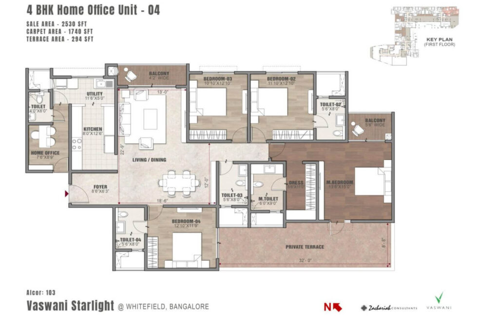 Vaswani Starlight Floor Plan28