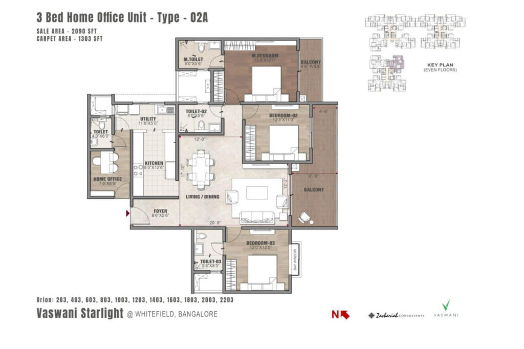 Vaswani Starlight Floor Plan3