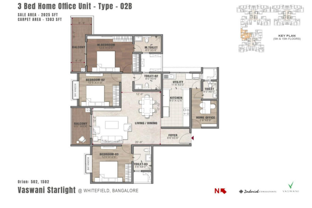 Vaswani Starlight Floor Plan5